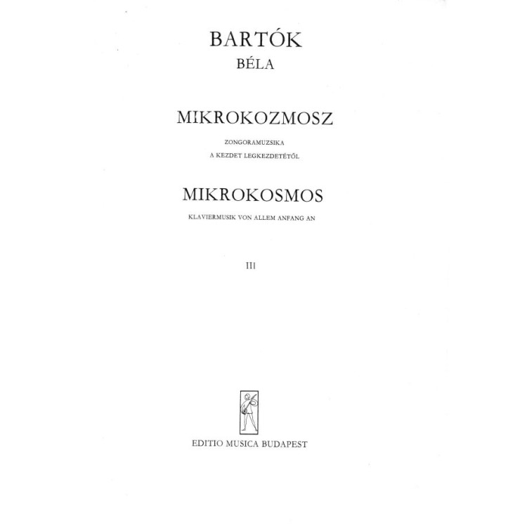 Bartok Bela Mikrokozmosz