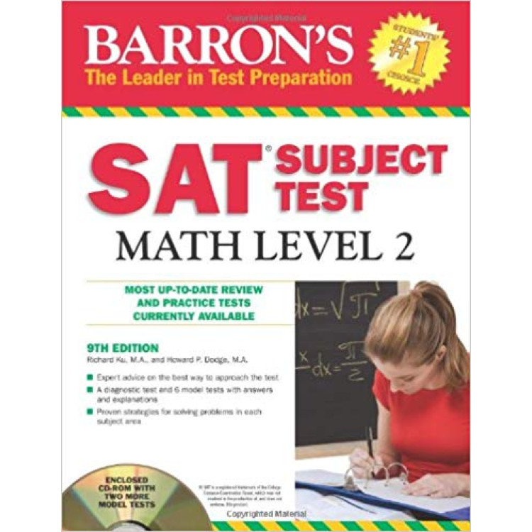 SAT Subject Test Math level 2, 9th edition