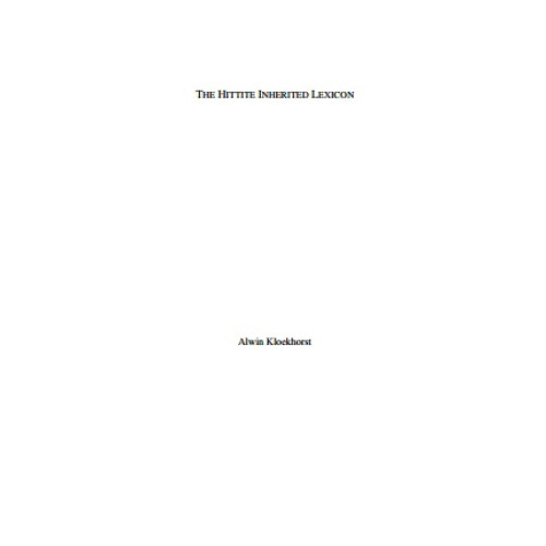 The Hittite Inherited Lexicon