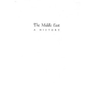 The Middle East A History