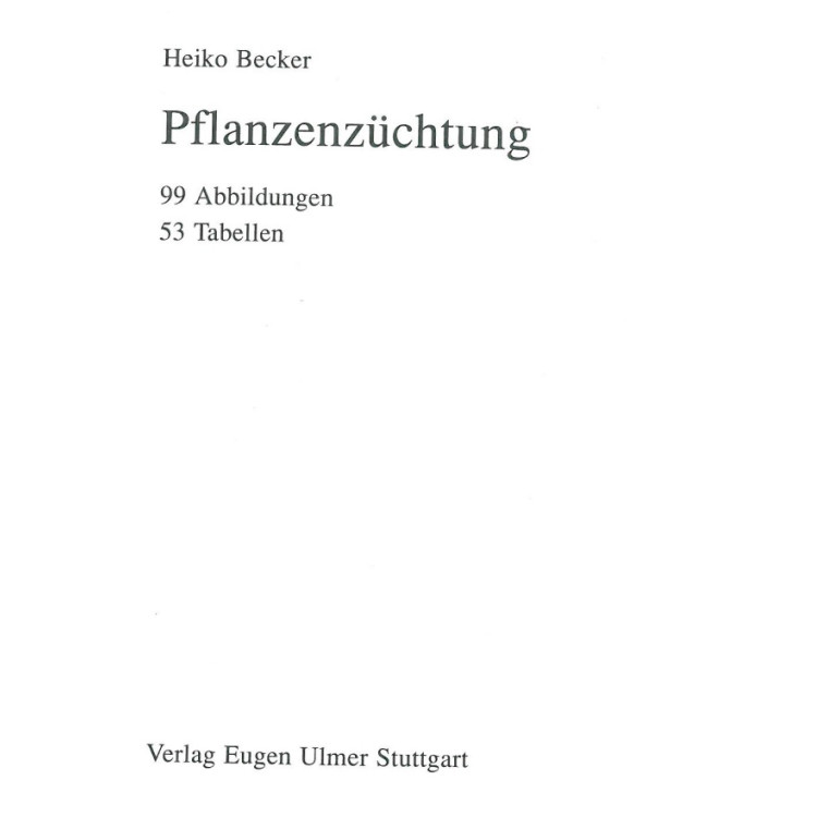 Pflanzenzüchtung