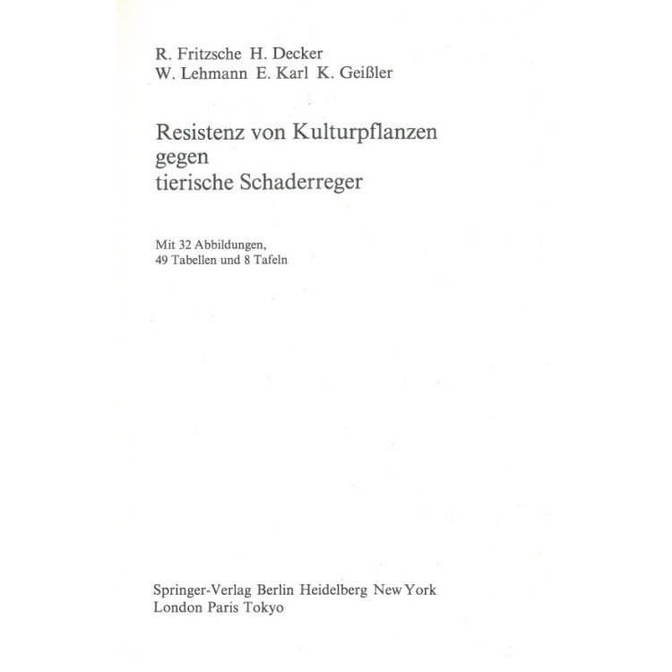 Resistenz von Kulturpflanzen 