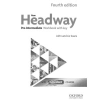 New Headway pre-intermediate workbook with key fourth edition