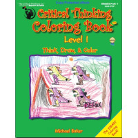 Critical Thinking Coloring Book Level 1