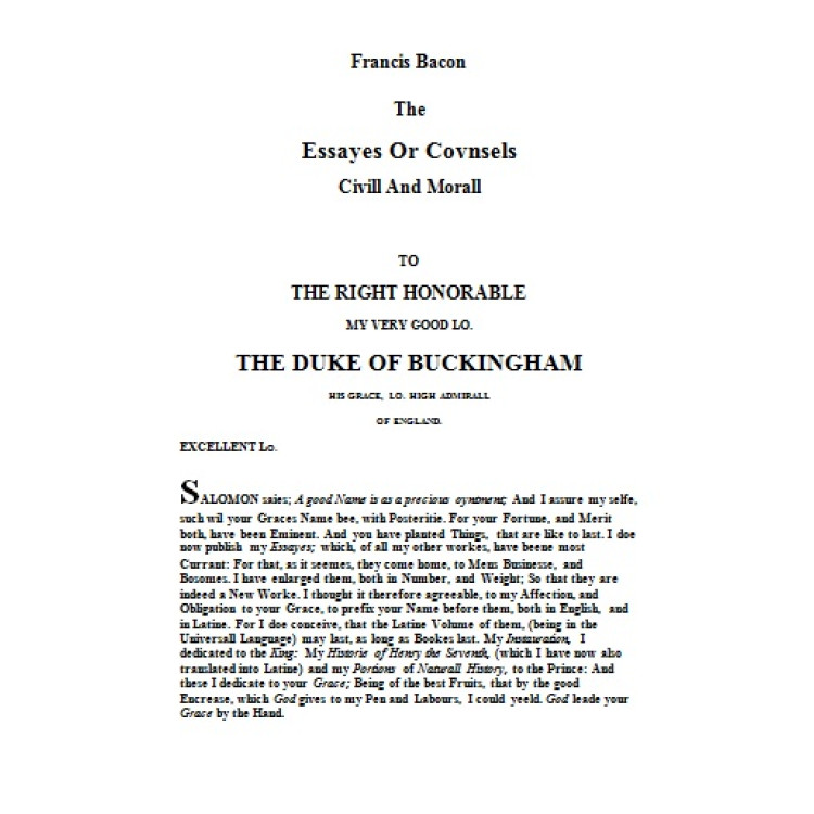 The Duke of Buckingham