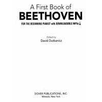A First Book of Beethoven for the Beginning Pianist