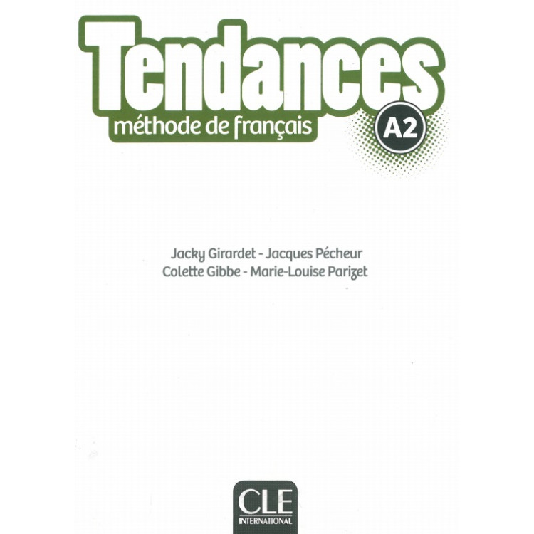 Tendances methode de francais A2