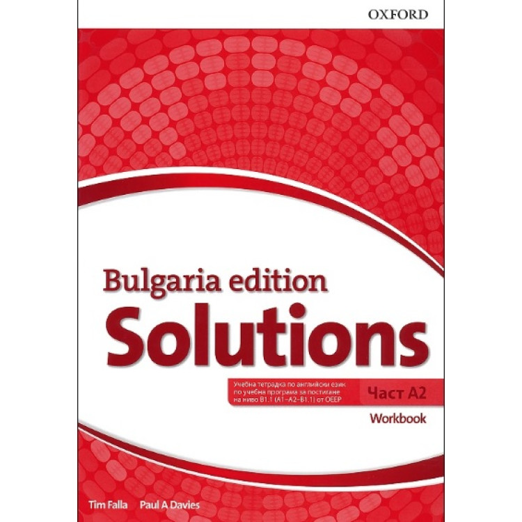 Solutions A2 Workbook