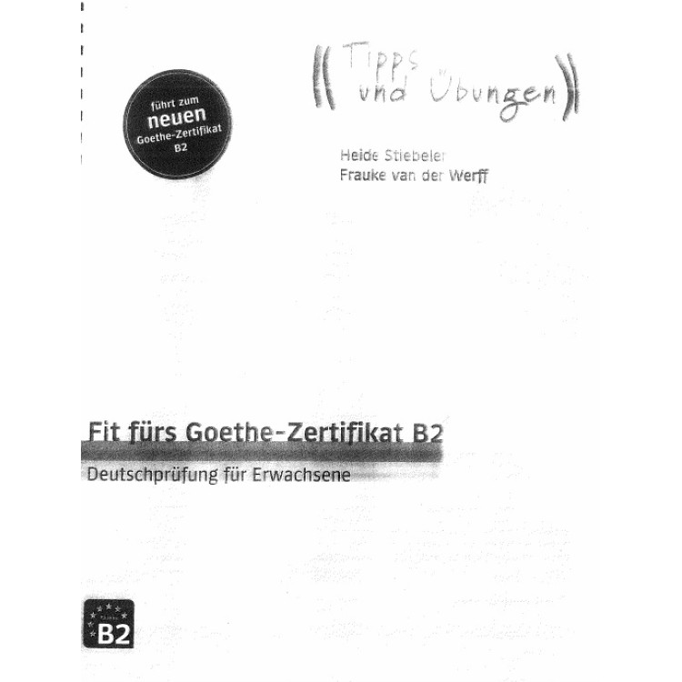 Fit fur Goethe zertifikat B2