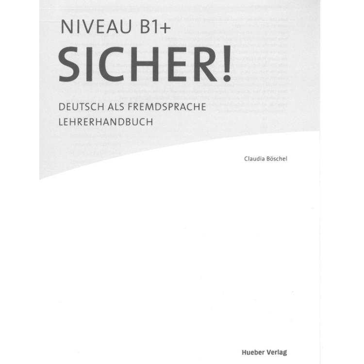 Niveau B1+ SICHER