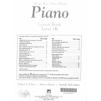 Piano Lesson Book Level 1B Piano Lesson Book Level 1B