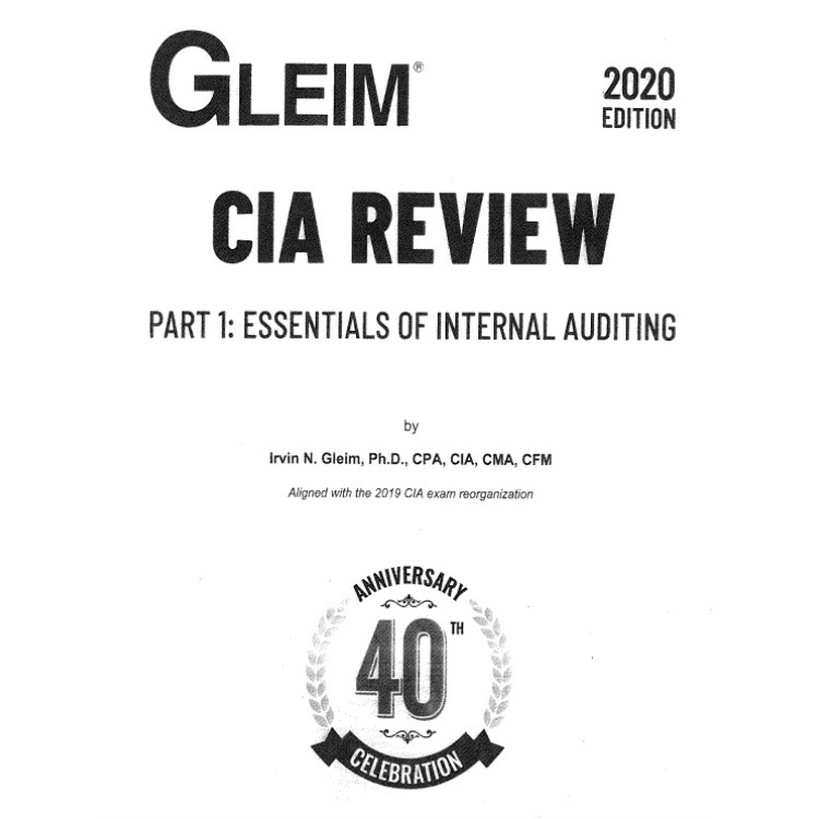 GLEIM CIA review part 1