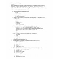General Medicine Tests ( Тестове Медицина, Английски )