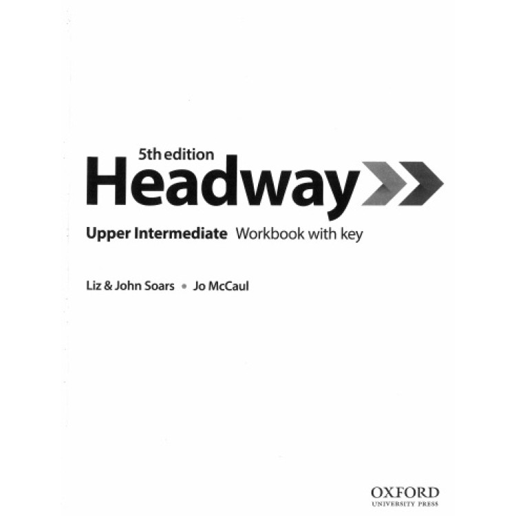 Headway Upper intermediate Work book 5th edition