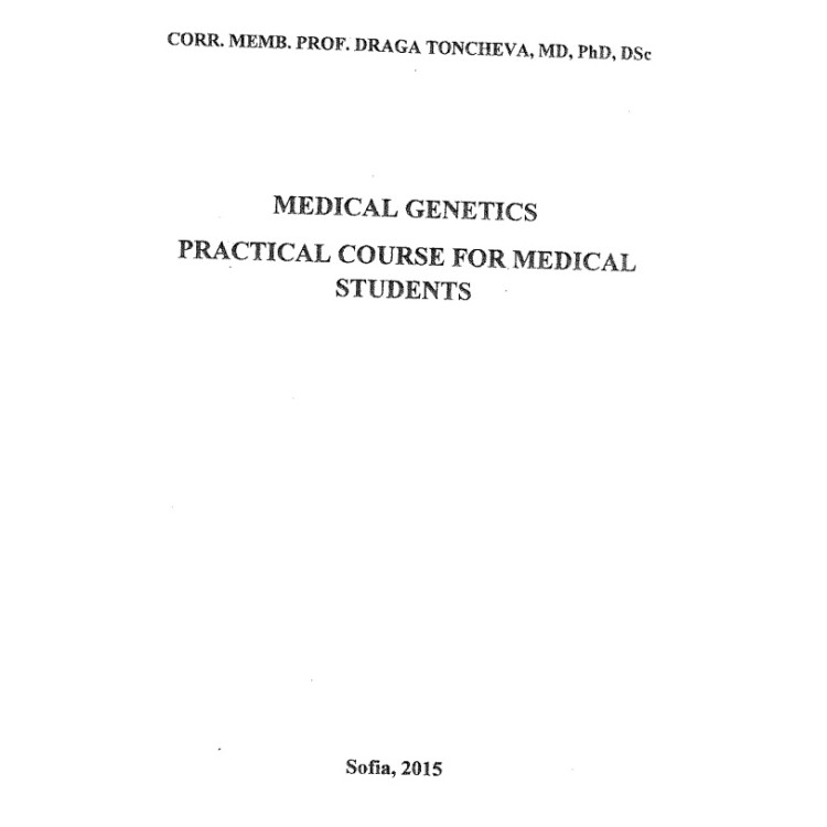 Medical genetics practical course for medical students