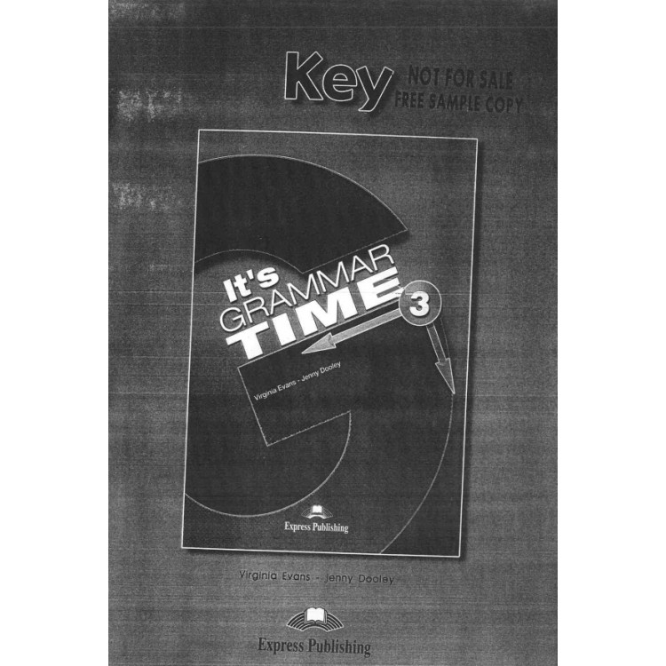 It's grammar time 3 key