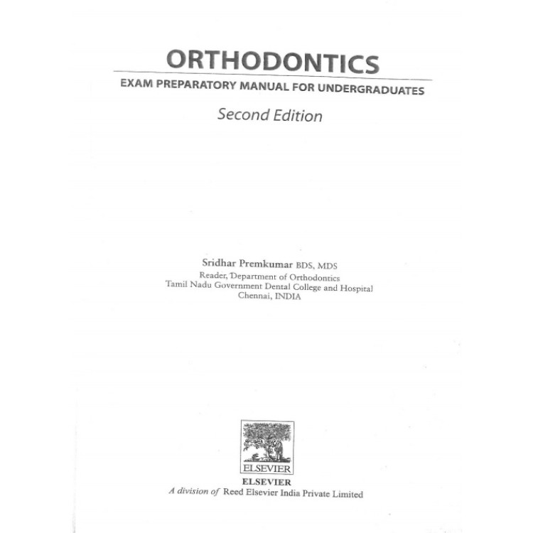 Orthodontics Second Edition