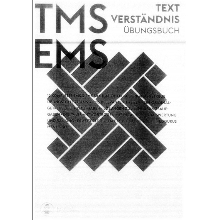 TMS EMS Text Verstandnis Ubungsbuch
