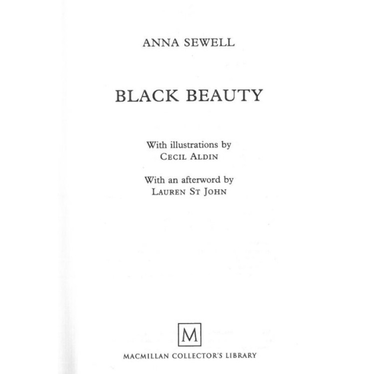 Black beauty Sewell