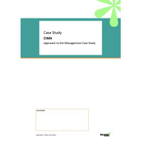 Case Study CIMA Approach to the Management Case Study Case Study CIMA Approach to the Management Case Study