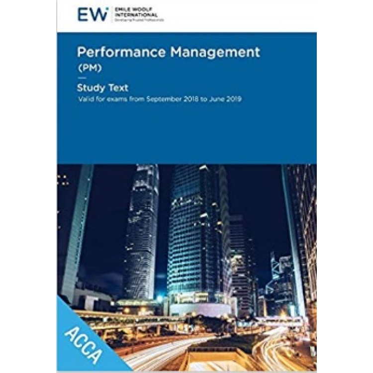 ACCA  Performance Management (PM) STUDY TEXT