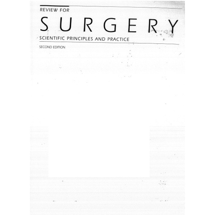 Surgery Second Edition