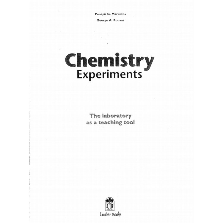 Chemistry experiments