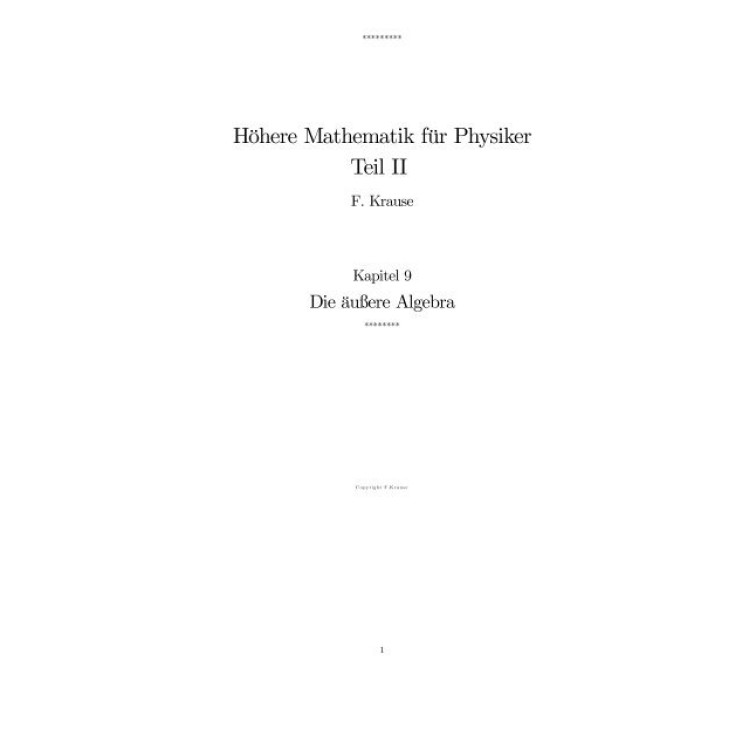 Hohere mathematik teil 2