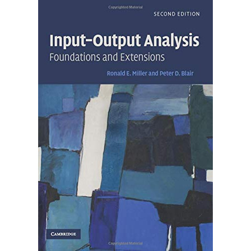 Miller Blait input output analysis 2009 Miller Blait input output analysis 2009