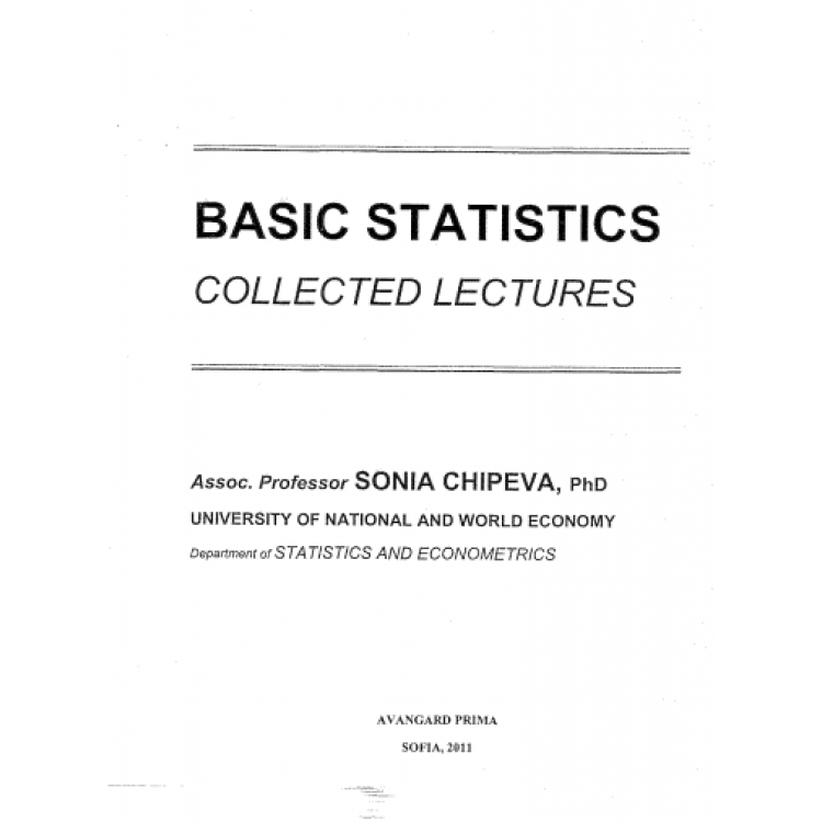 Basic Statistics collected lectures Chipeva 2011