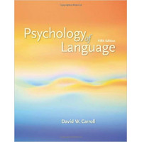 Pychology of Language Fifth Edition 5th Pychology of Language Fifth Edition 5th