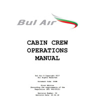 Bul Air Cabin Crew operations manual Bul Air Cabin Crew operations manual