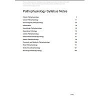 Pathophysiology Sillabus Notes Pathophysiology Sillabus Notes