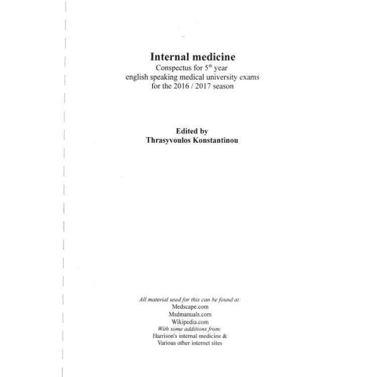 Internal medicine