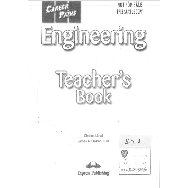 engineering teachers book