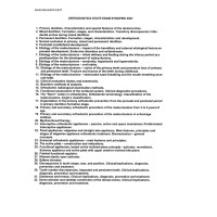 Orthodontics state exam notes Orthodontics state exam notes