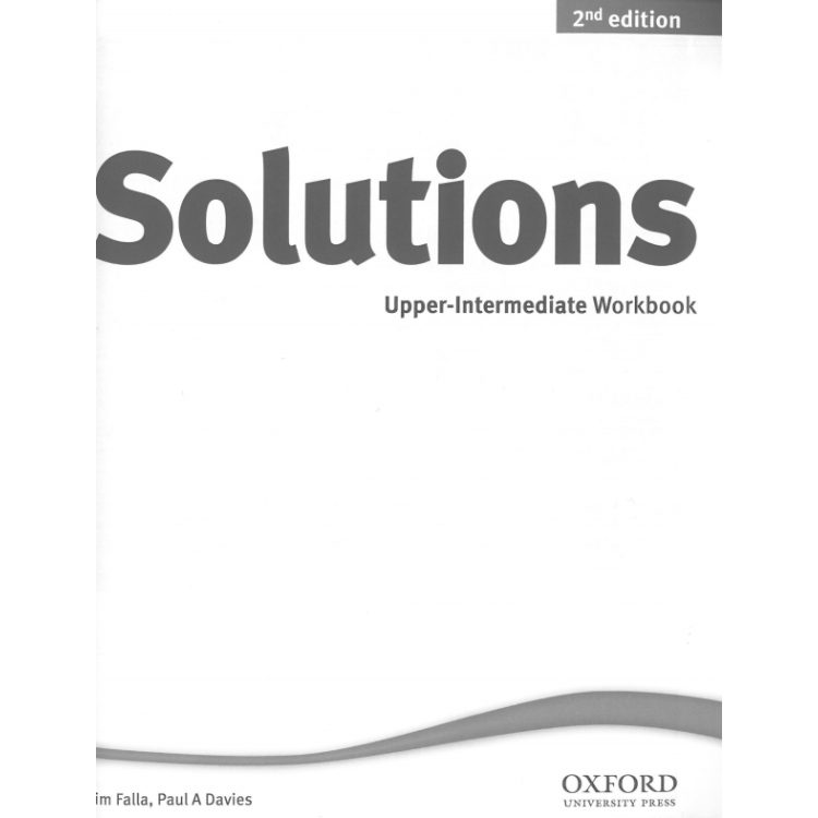 Solutions upper intermediate workbook 2edition Falla