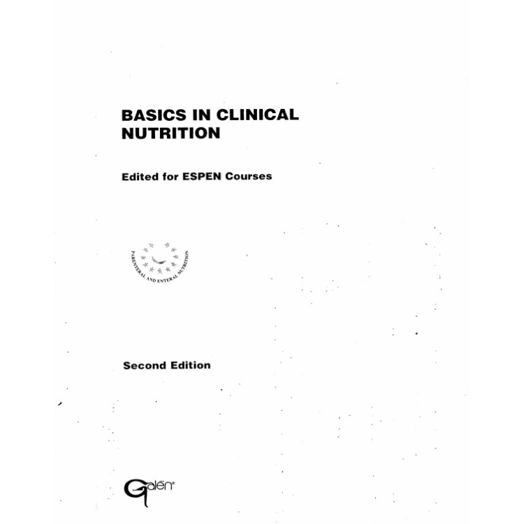 Basics in Clinical Nutrition, 2nd Edition, 2000