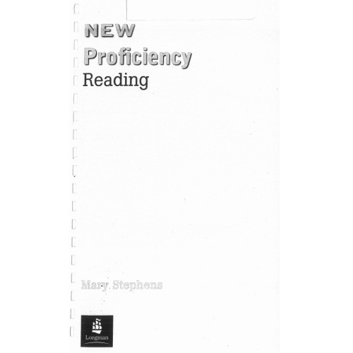 New proficiency reading New proficiency reading