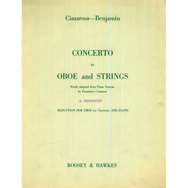 Concerto for oboe and strings