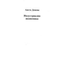 Индустриална икономика, Денева