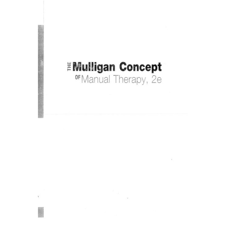 The Mulligan Concept of Manual Therapy, 2e