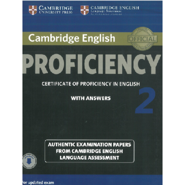 Cambridge English - Proficiency 2 - Certificate of Proficiency