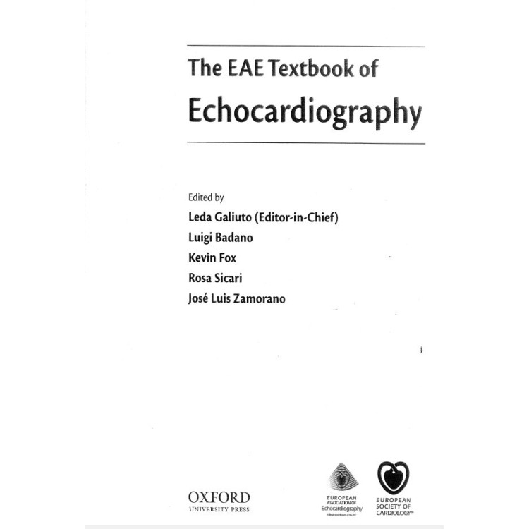 The EAE Textbook of Echocardiography