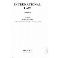 International Law Third Edition - D. Evans