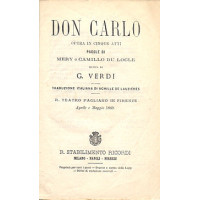 Giuseppe Verdi Don Carlo