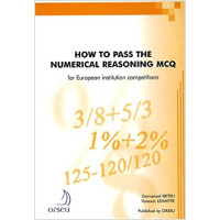 HOW TO PASS THE NUMERICAL REASONING MCQ FOR EU HOW TO PASS THE NUMERICAL REASONING MCQ FOR EU