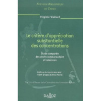 Le critere d'appreciation substantielle des concentrations