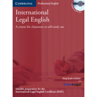 International Legal English, Self-study International Legal English, Self-study