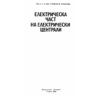 Електрическа част на електрически централи (ЕЧ на ЕЦ), Етърски